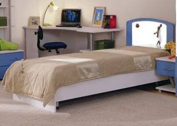 Модуль 10 Кровать "Бьянка" 800 ( декоративная накладка ) (Ижмебель)Ижмебель Модуль 10 Кровать "Бьянка" 800 ( декоративная накладка )