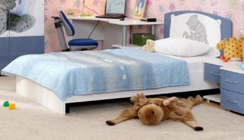 Модуль 5 Кровать "Бьянка" 1200 ( декоративная накладка ) (Ижмебель)Ижмебель Модуль 5 Кровать "Бьянка" 1200 ( декоративная накладка )