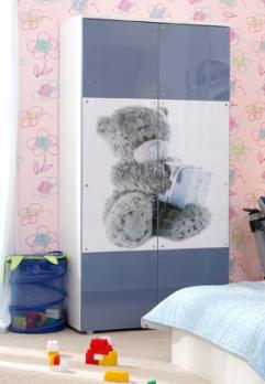 Модуль 8 Шкаф для белья и платья "Бьянка" (Ижмебель)Ижмебель Модуль 8 Шкаф для белья и платья "Бьянка"