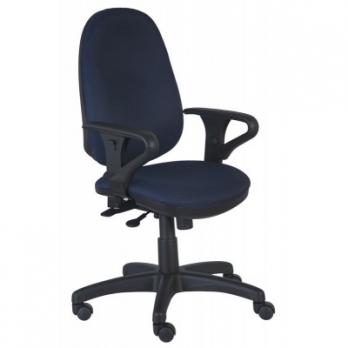 Кресло компьютерное T-612AXSN синее (Бюрократ) (Бюрократ)Кресло компьютерное T-612AXSN синее (Бюрократ)