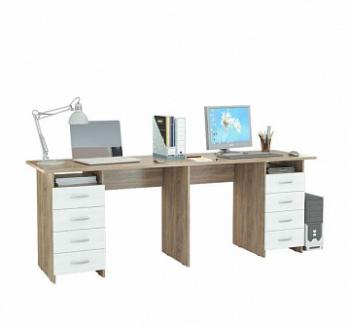 Письменный стол для двоих Тандем-3 (Мастер)Мастер Письменный стол для двоих Тандем-3