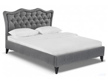Кровать двуспальная Madlen 160х200 grey (Woodville)Woodville Кровать двуспальная Madlen 160х200 grey