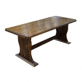 Садовый стол Комфорт (мореный) Стол деревянный (МФДМ)МФДМ Садовый стол Комфорт (мореный) Стол деревянный