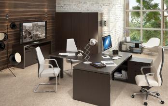 Комплект офисной мебели Тор Венге К3 [Венге Магия] (SKYLAND)SKYLAND Комплект офисной мебели Тор Венге К3 [Венге Магия]
