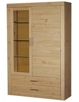 Шкаф-витрина Буфет 2-створчатый Брамминг (Timberica)Timberica Шкаф-витрина Буфет 2-створчатый Брамминг