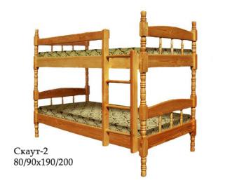 Двухъярусная кровать "Скаут-2" ( Mebel-Good) Mebel-Good Двухъярусная кровать "Скаут-2"