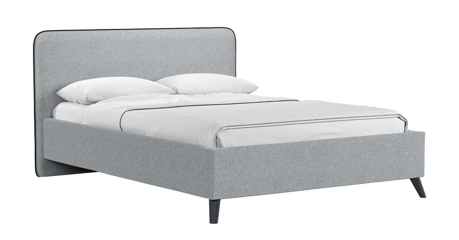 Кровать Мия 140 серая