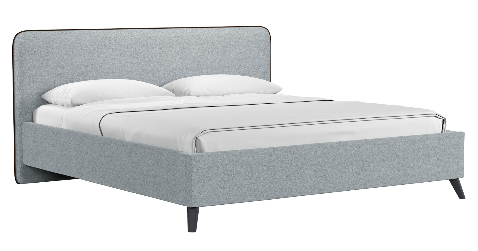 Кровать Мия 180 серая