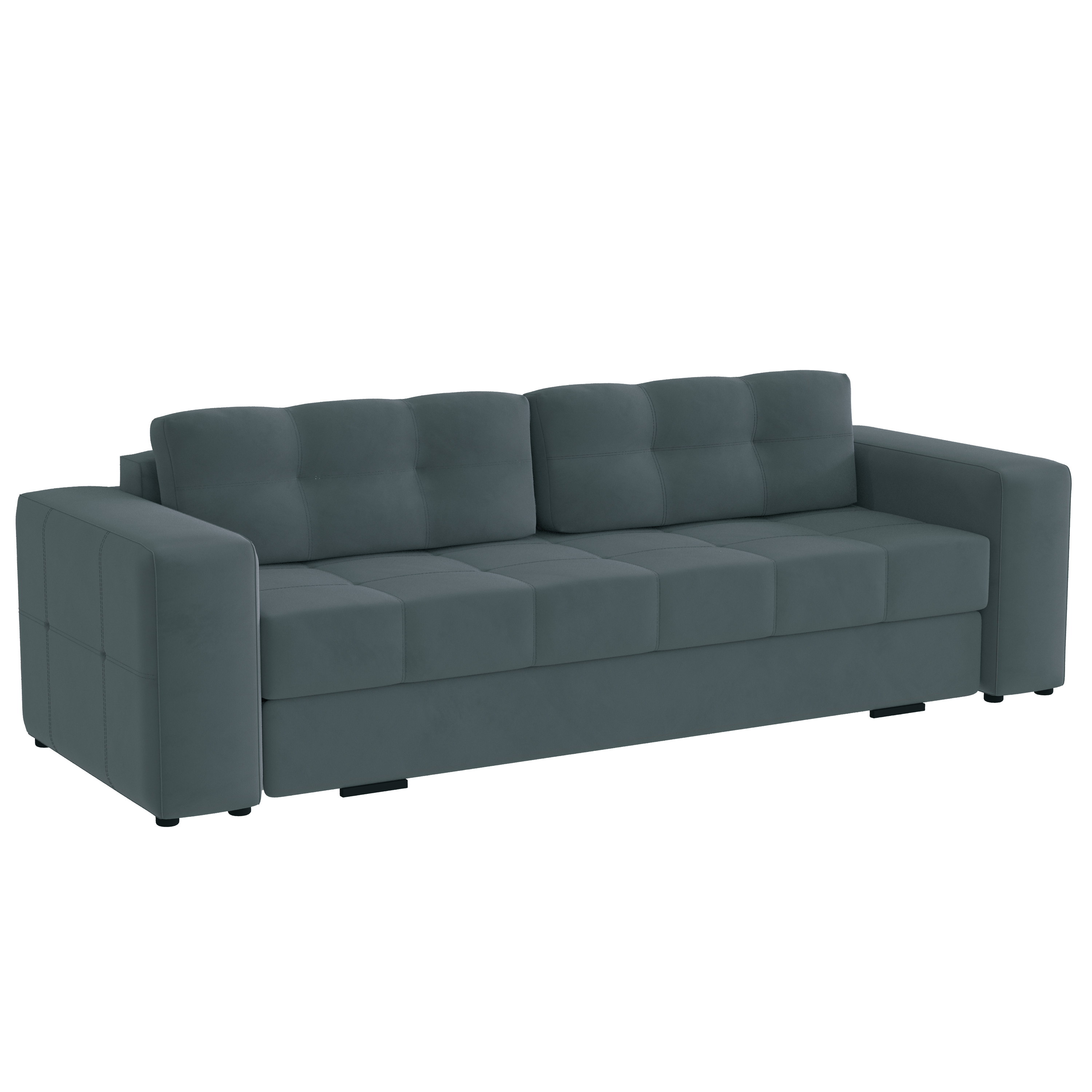 Диван раскладной Верден, серый
