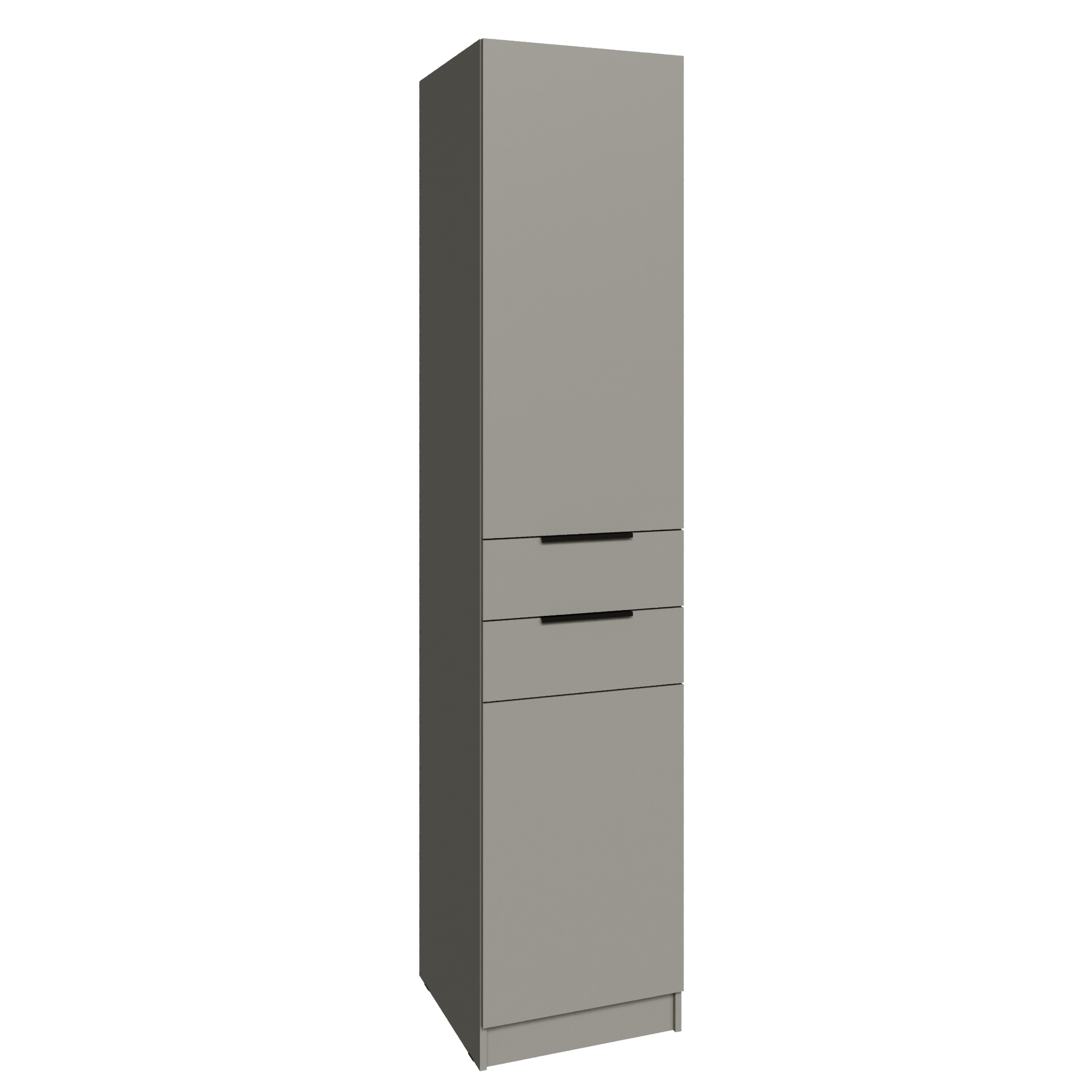 Шкаф Мадрид (0,5) с 2 ящиками мокко