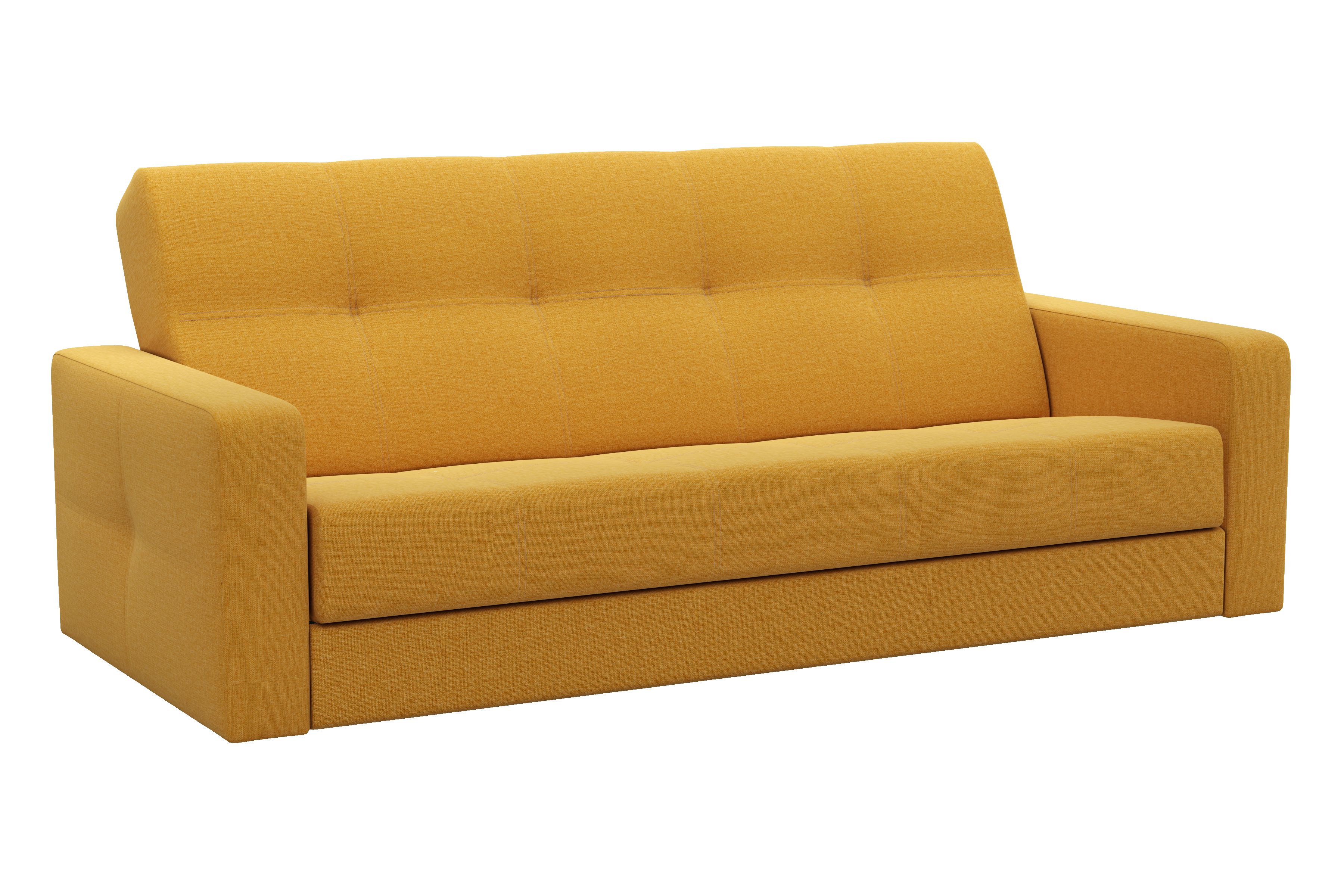 Диван прямой Твист, Savana Plus Yellow
