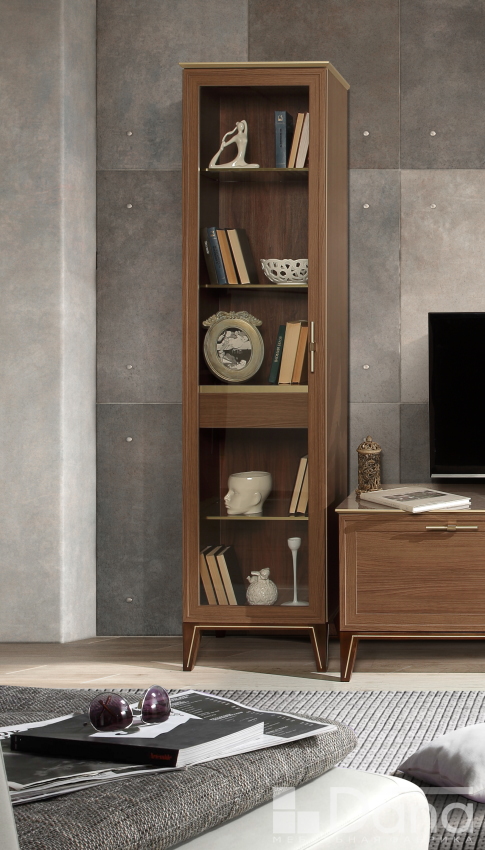 Витрина Палмари (Palmari) P3340 без зеркала орех