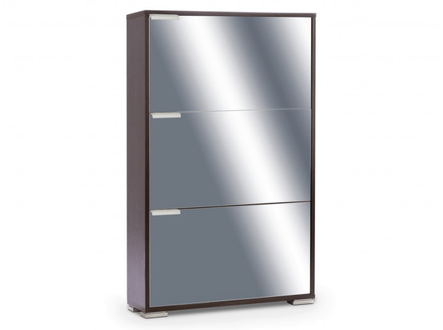 Обувница зеркальная VIVA 3 С венге (Вентал)