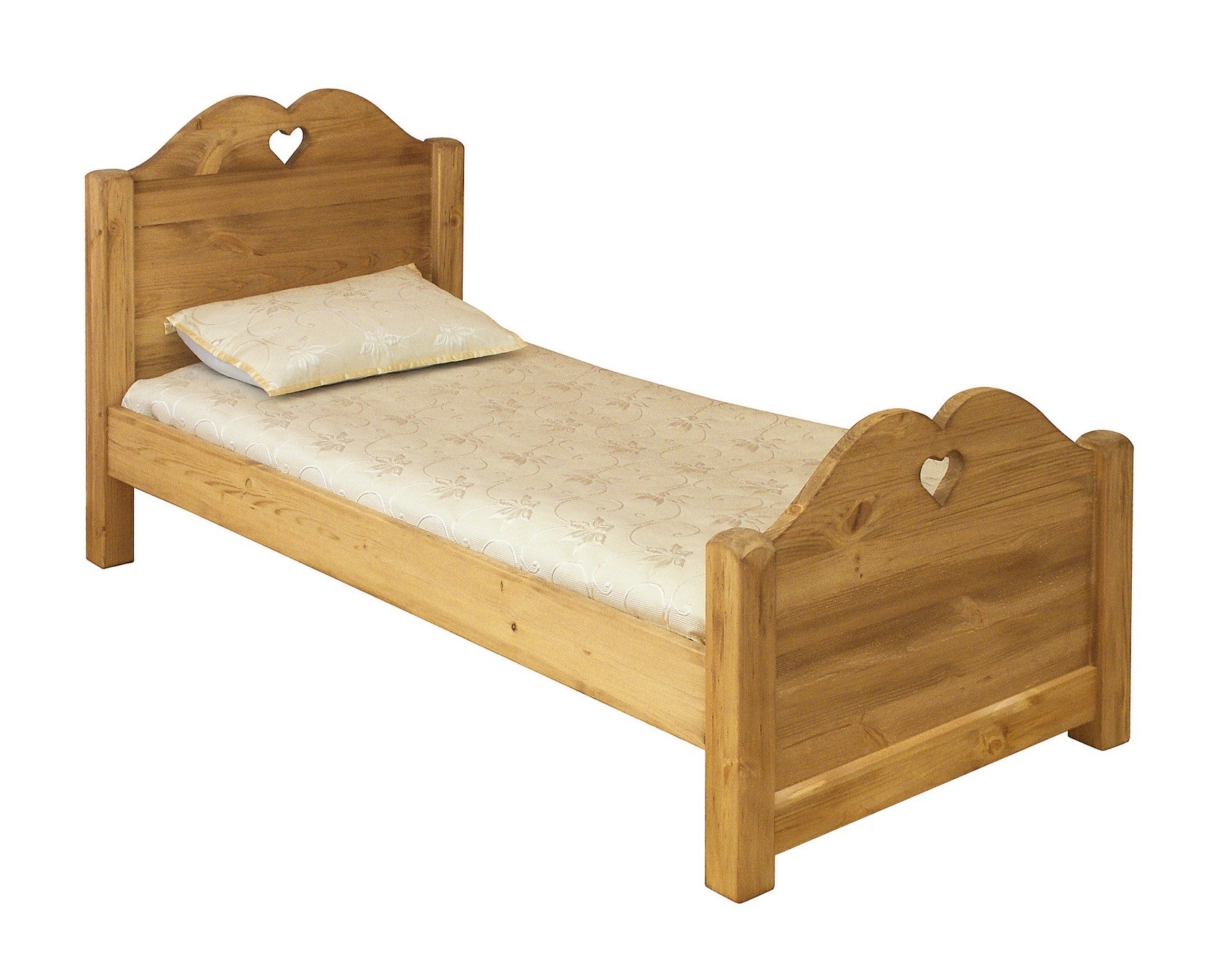 Кровать из массива сосны  (LCOEUR 90)