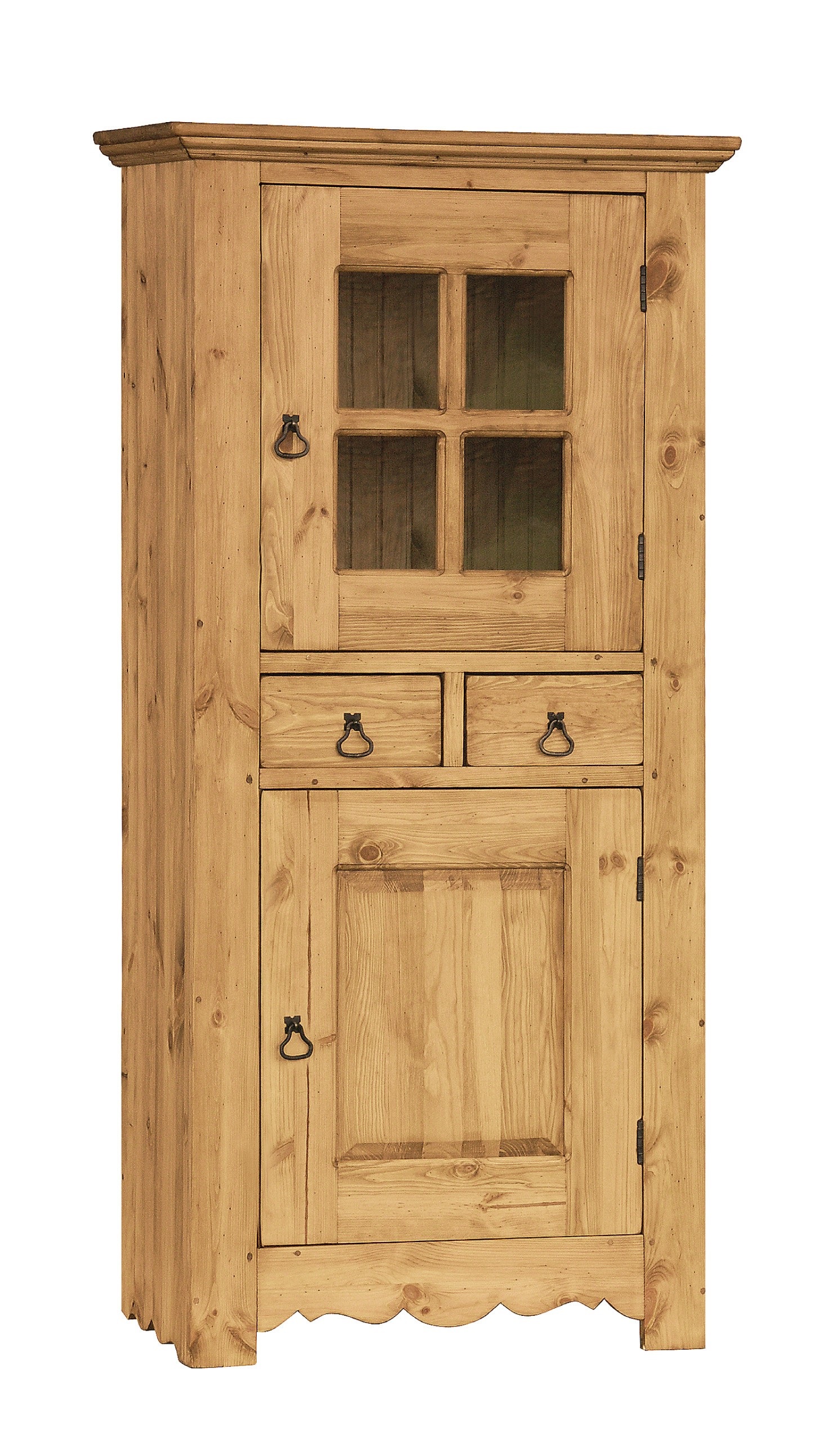 Шкаф-витрина GRAND HOMME DEBOUT (GD.HOM.DEB.V) [Массив сосны]