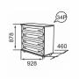 Ника-Люкс 34Р Комод
