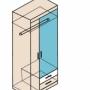 Ника Мод. Н10з Шкаф для одежды