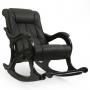 Кресло-качалка Лидер модель 77 экокожа с подножкой (013.0077) (Мебель Импэкс)
