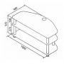 ТВ-тумба D100B [Черный] (Techlink)